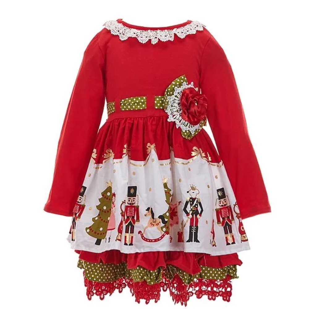 Nutcracker Christmas Dress 3T